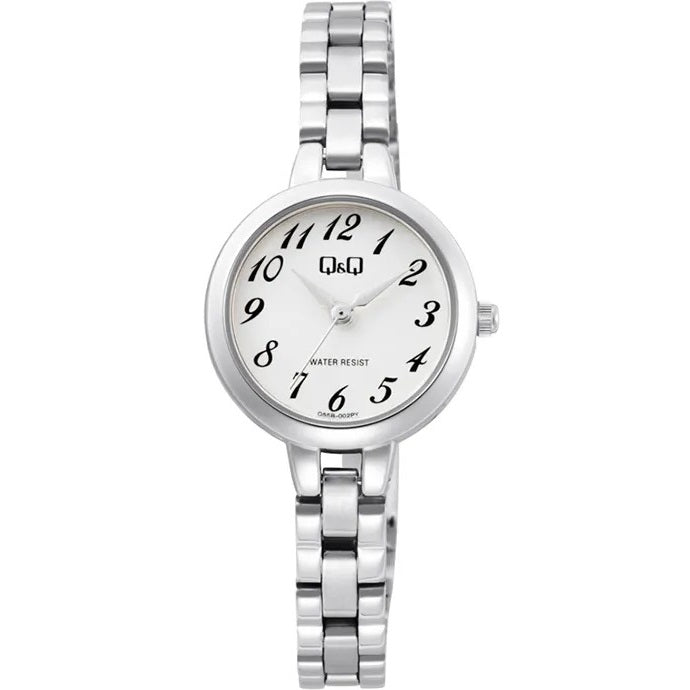 Q55B Reloj QQ para mujer pulsera de metal