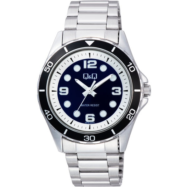 Q57B Reloj QQ para hombre pulsera de metal