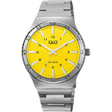 Q70B Reloj QQ para hombre pulsera de metal