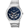 Q71B  reloj QQ para hombre pulsera de metal