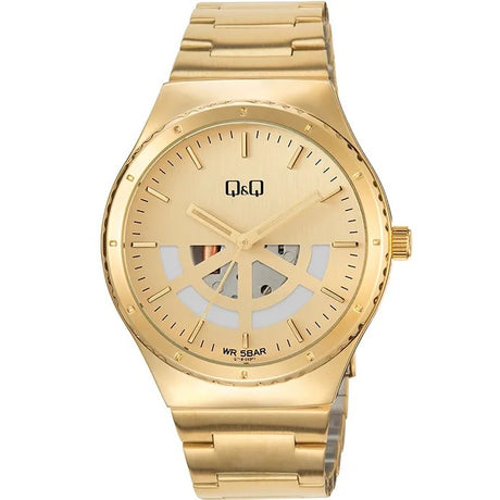 Q71B  reloj QQ para hombre pulsera de metal