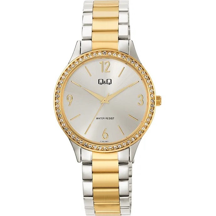 Q75B Reloj QQ para mujer pulsera de Metal