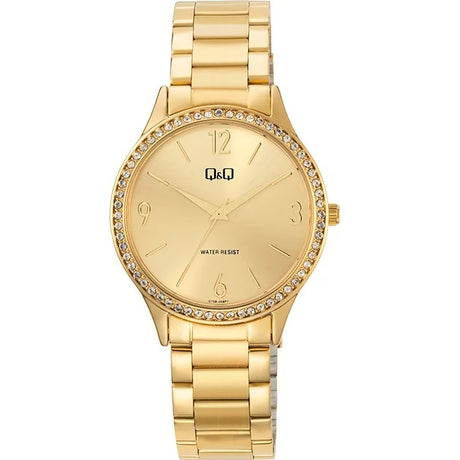 Q75B Reloj QQ para mujer pulsera de Metal