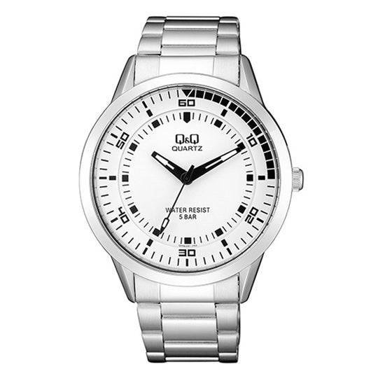 QA58J Reloj QQ para Hombre pulsera de metal