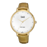 QB57J Reloj QQ para Dama pulsera de Cuero