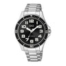 QB64J Reloj QQ para hombre pulsera de Metal