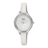 QB73J Reloj QQ Análogo para Mujer Pulsera de Piel