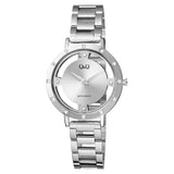 QC23J Reloj QQ para mujer pulsera de metal