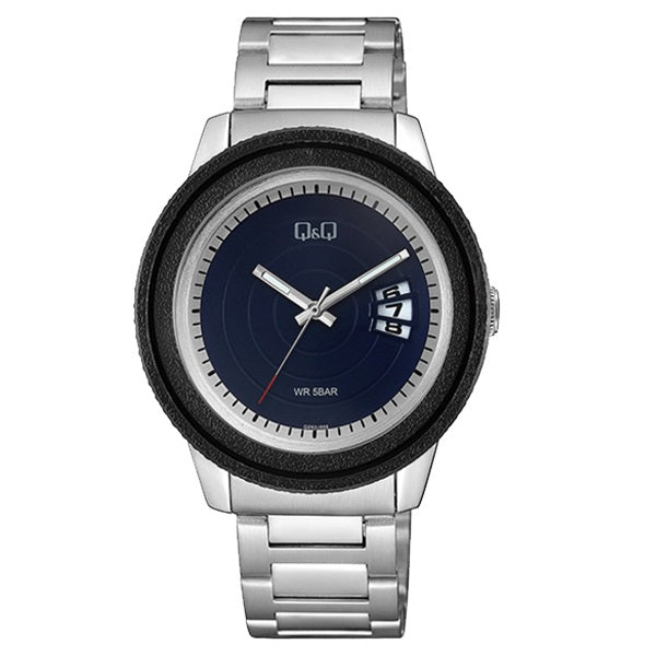 QZ42J QQ Reloj para Hombre Pulsera de Metal Análogo