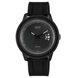 QZ42J QQ Reloj para Hombre Pulsera de Caucho Análogo