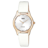 QZ51J Reloj QQ Análogo para Mujer Pulsera de Cuero