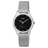 QZ51J Reloj QQ Análogo para Mujer Pulsera Mesh