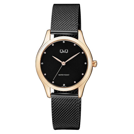 QZ51J Reloj QQ Análogo para Mujer Pulsera Mesh