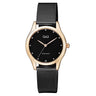 QZ51J Reloj QQ Análogo para Mujer Pulsera Mesh