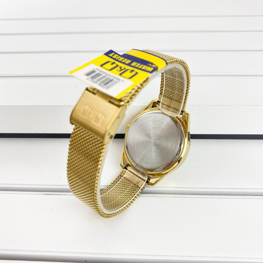 QZ59J Reloj QQ Análogo para Mujer Pulsera Mesh