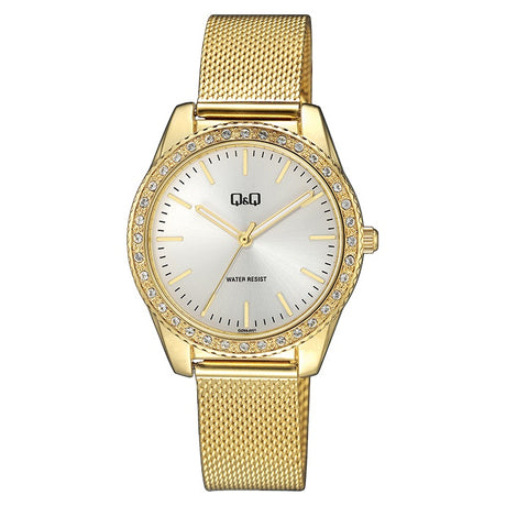 QZ59J Reloj QQ Análogo para Mujer Pulsera Mesh