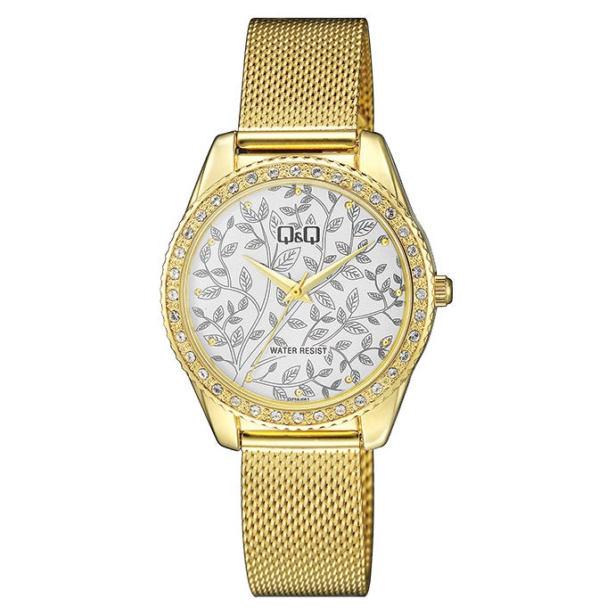 QZ59J Reloj QQ Análogo para Mujer Pulsera Mesh