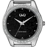 QZ59J Reloj QQ Análogo para Mujer Pulsera Mesh