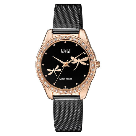 QZ59J Reloj QQ Análogo para Mujer Pulsera Mesh