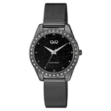 QZ59J Reloj QQ Análogo para Mujer Pulsera Mesh