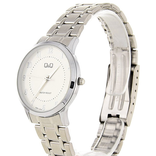 QZ61J Reloj QQ Análogo para Mujer Pulsera de Metal