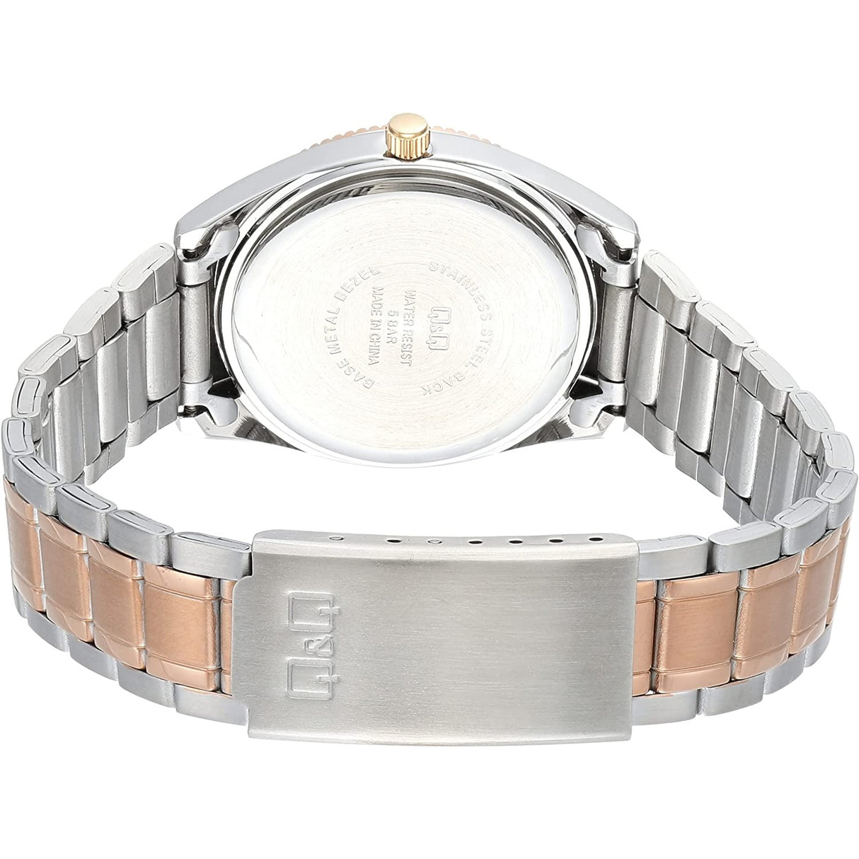 QZ65J Reloj QQ Análogo para Mujer Pulsera de Metal