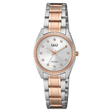 QZ65J Reloj QQ Análogo para Mujer Pulsera de Metal