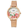 QZ67J Reloj QQ Análogo para Dama Pulsera Mesh