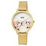 QZ67J Reloj QQ Análogo para Dama Pulsera Mesh