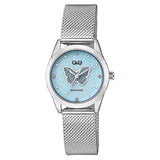 QZ93J Reloj QQ Análogo para Mujer Pulsera Mesh