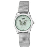 QZ93J Reloj QQ Análogo para Mujer Pulsera Mesh