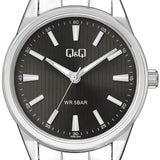 QZ94J Reloj QQ Análogo para Caballero Pulsera de Acero Inoxidable