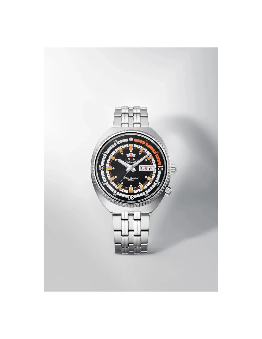 RA-AA0E05B Orient Neo Classic Sports Automático Reloj De Hombre Correa de Acero Inoxidable