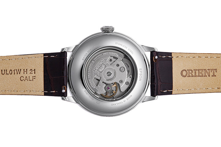 RA-AC0025 Reloj Orient Bambino de hombre pulsera de cuero 40 mm