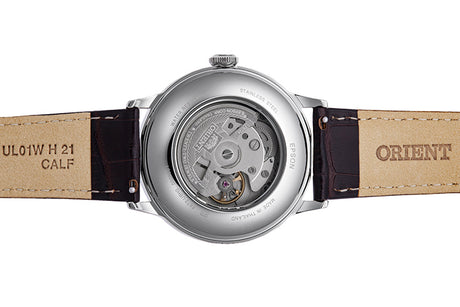 RA-AC0025 Reloj Orient Bambino de hombre pulsera de cuero 40 mm