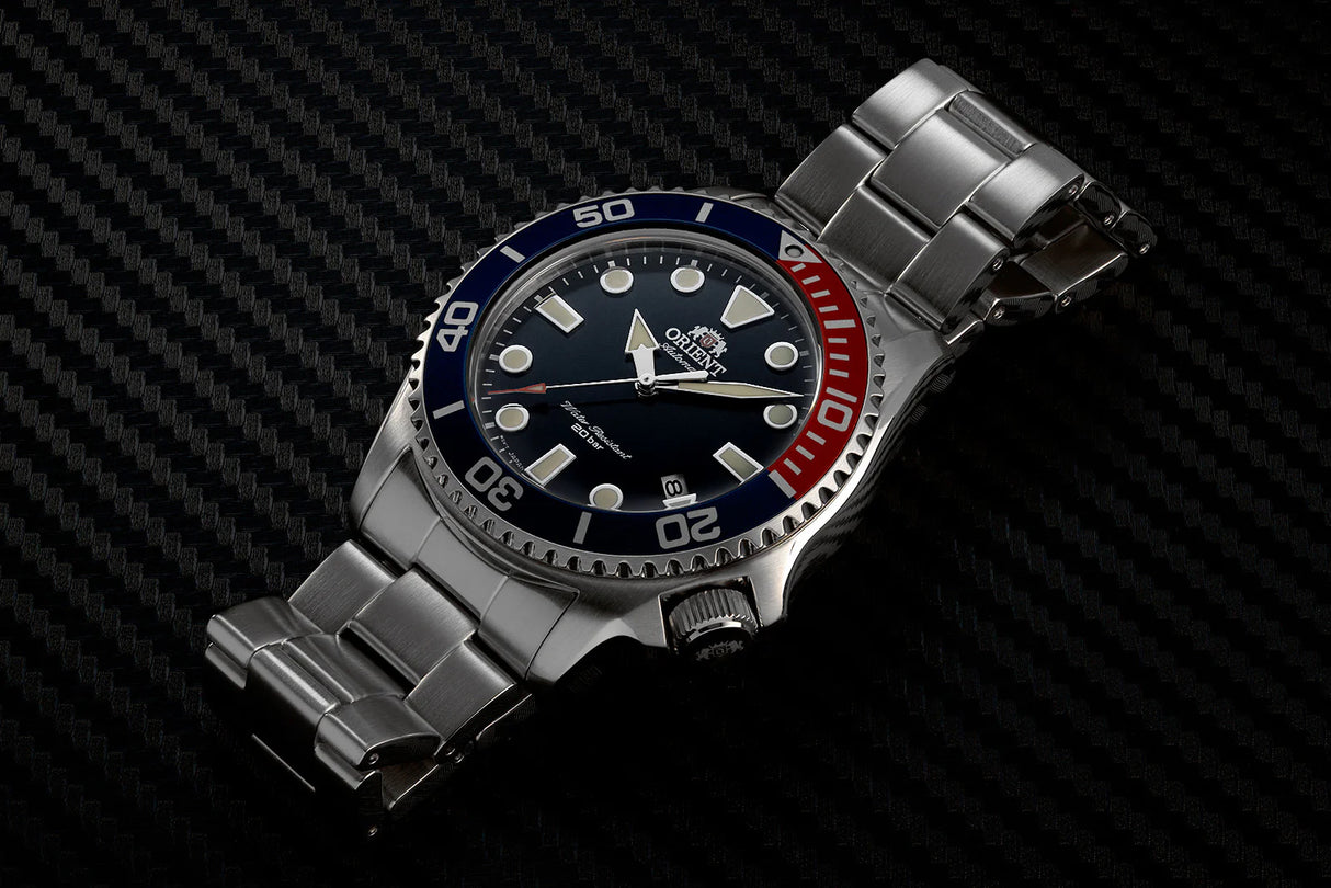 RA-AC0K03L Reloj Orient Triton de caballero pulsera de metal