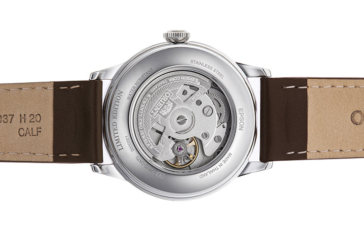 RA-AC0M15Y Reloj Orient Bambino de hombre pulsera de piel 44 mm