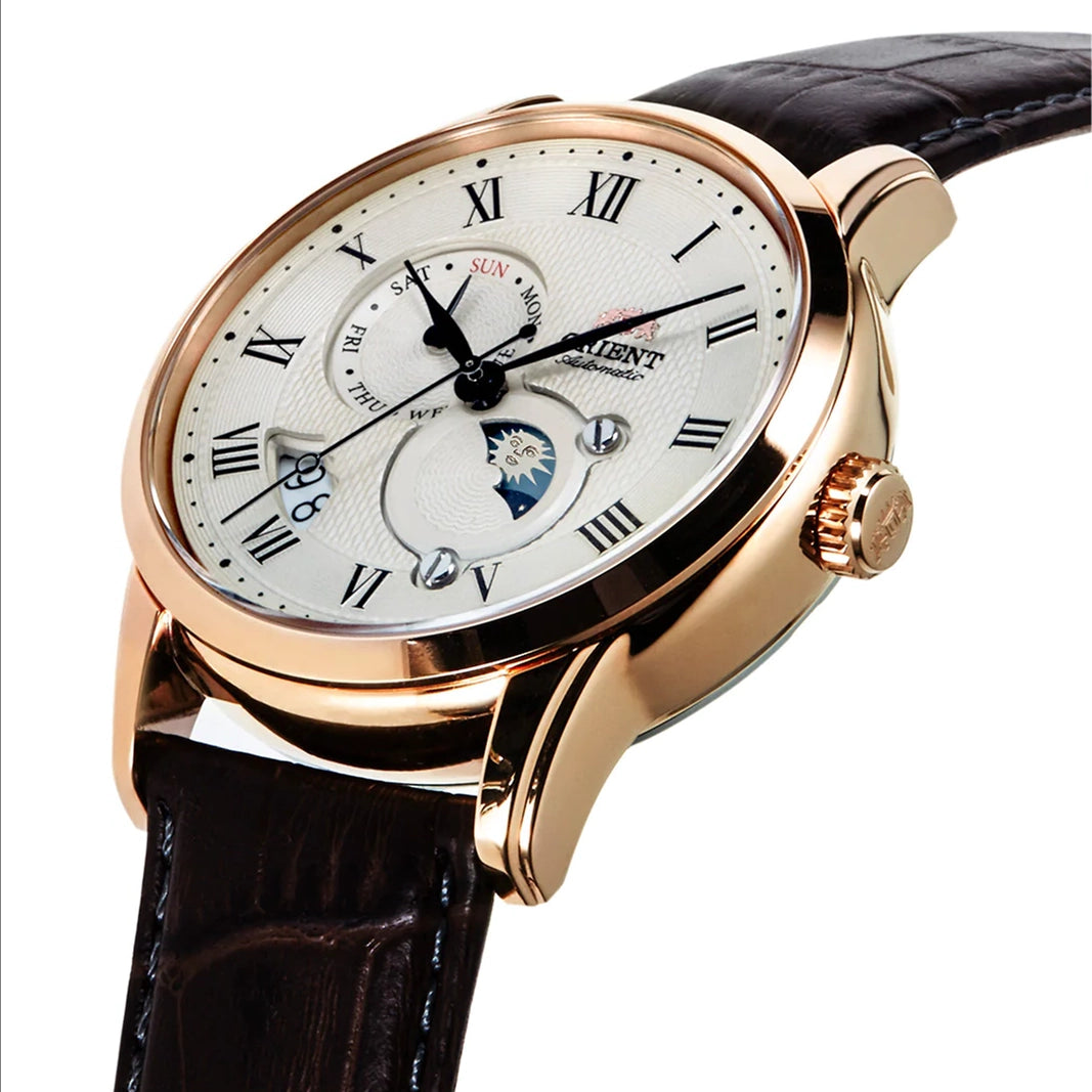 RA-AK0007S Reloj Orient automático de hombre pulsera de piel