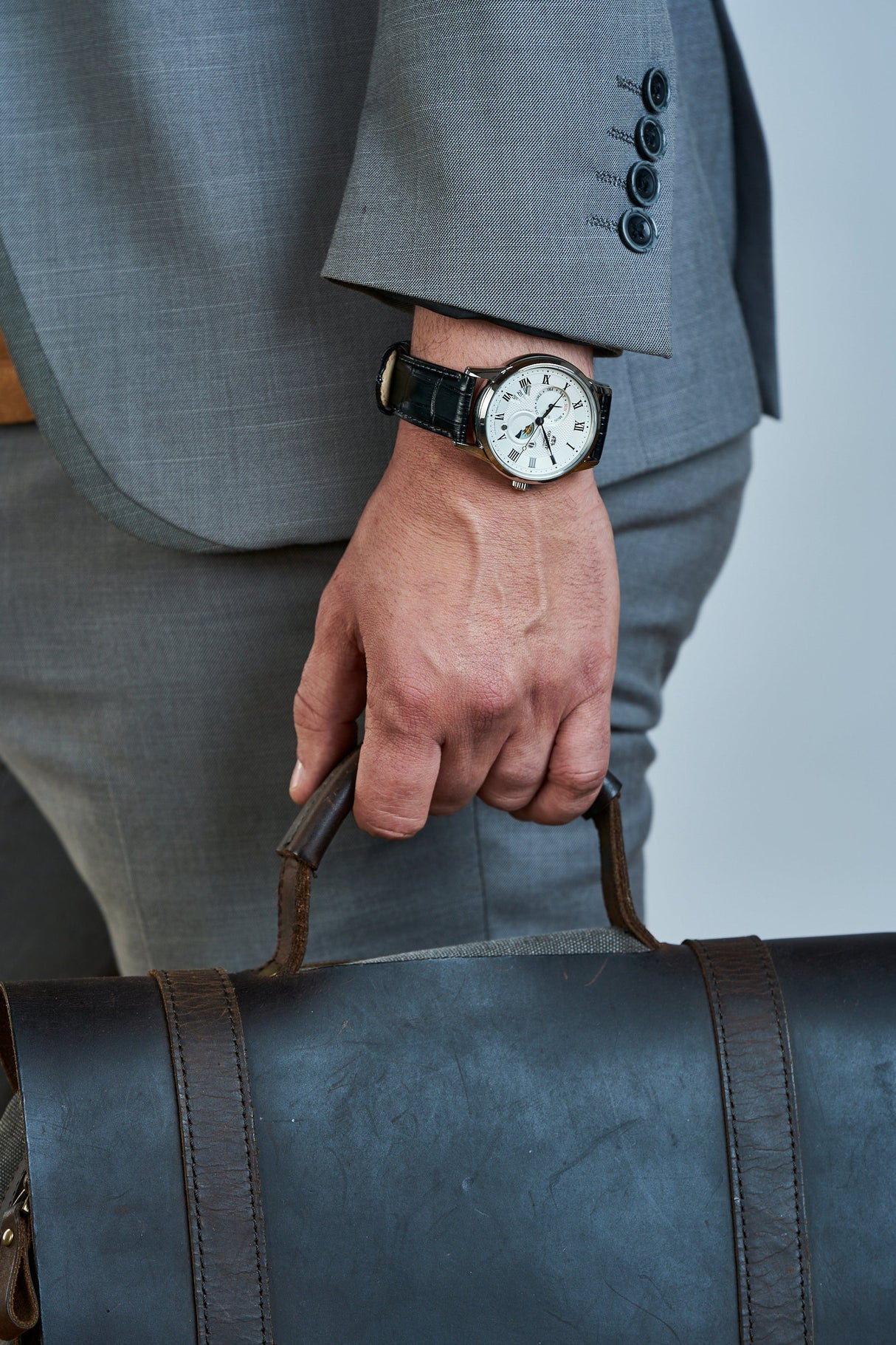 RA-AK0008S Reloj Orient Classic de hombre pulsera de cuero