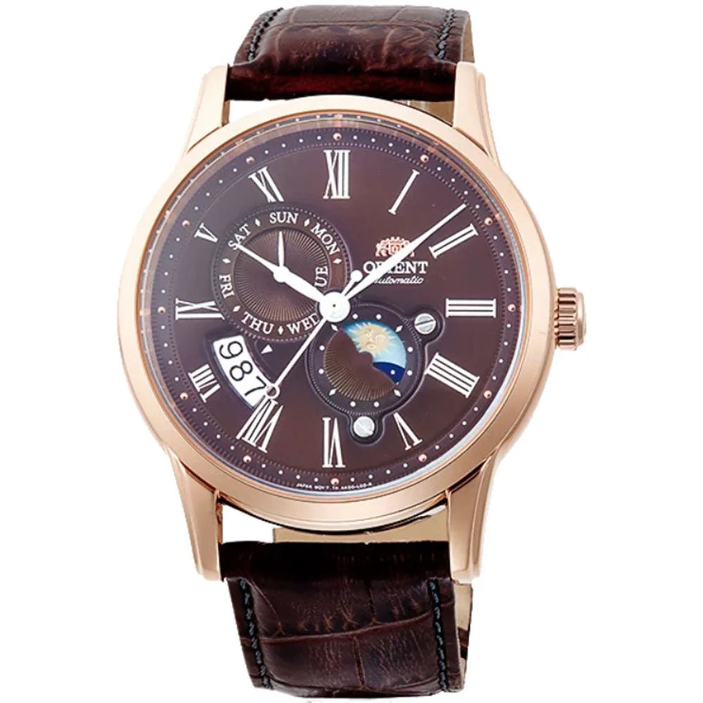 RA-AK0009T  Reloj Orient Classic de hombre pulsera de piel 42 mm