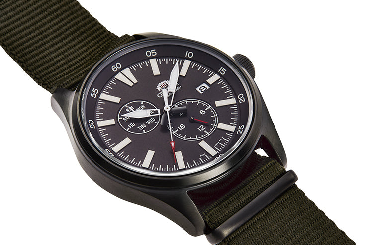 RA-AK0403N Reloj Orient Orient de hombre pulsera de tela
