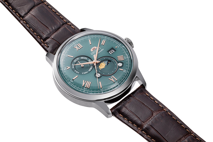 RA-AK0805E Reloj Orient Classic Bambino de hombre correa de piel