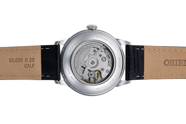 RA-AP0101B Reloj Orient Bambino de caballero correa de piel