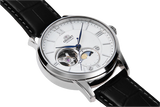 RA-AS0011S Reloj Orient Open Heart de hombre correa de piel