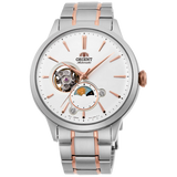 RA-AS0101S Reloj Orient Sun and Moon de hombre pulsera de metal