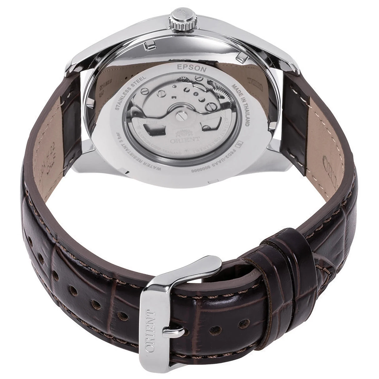 RA-BA0005S Orient Calendar Reloj de caballero correa de piel
