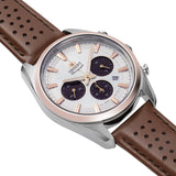 RA-TX0306S Orient Contemporary reloj de hombre coorea de piel