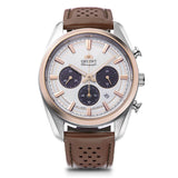 RA-TX0306S Orient Contemporary reloj de hombre coorea de piel