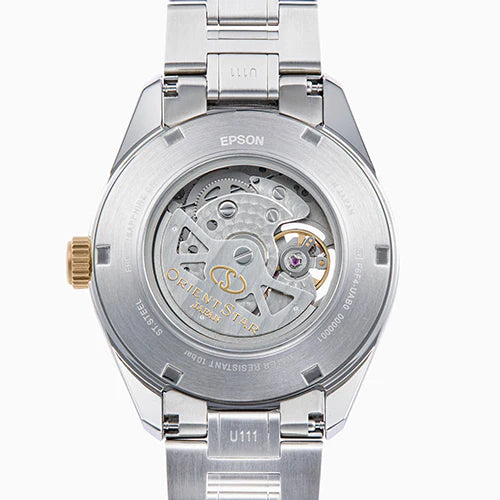 RE-AV0124G Reloj Orient Star Modern Skeleton de hombre correa de metal