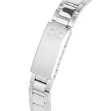 S393J Reloj QQ Análogo para Mujer Pulsera de Metal